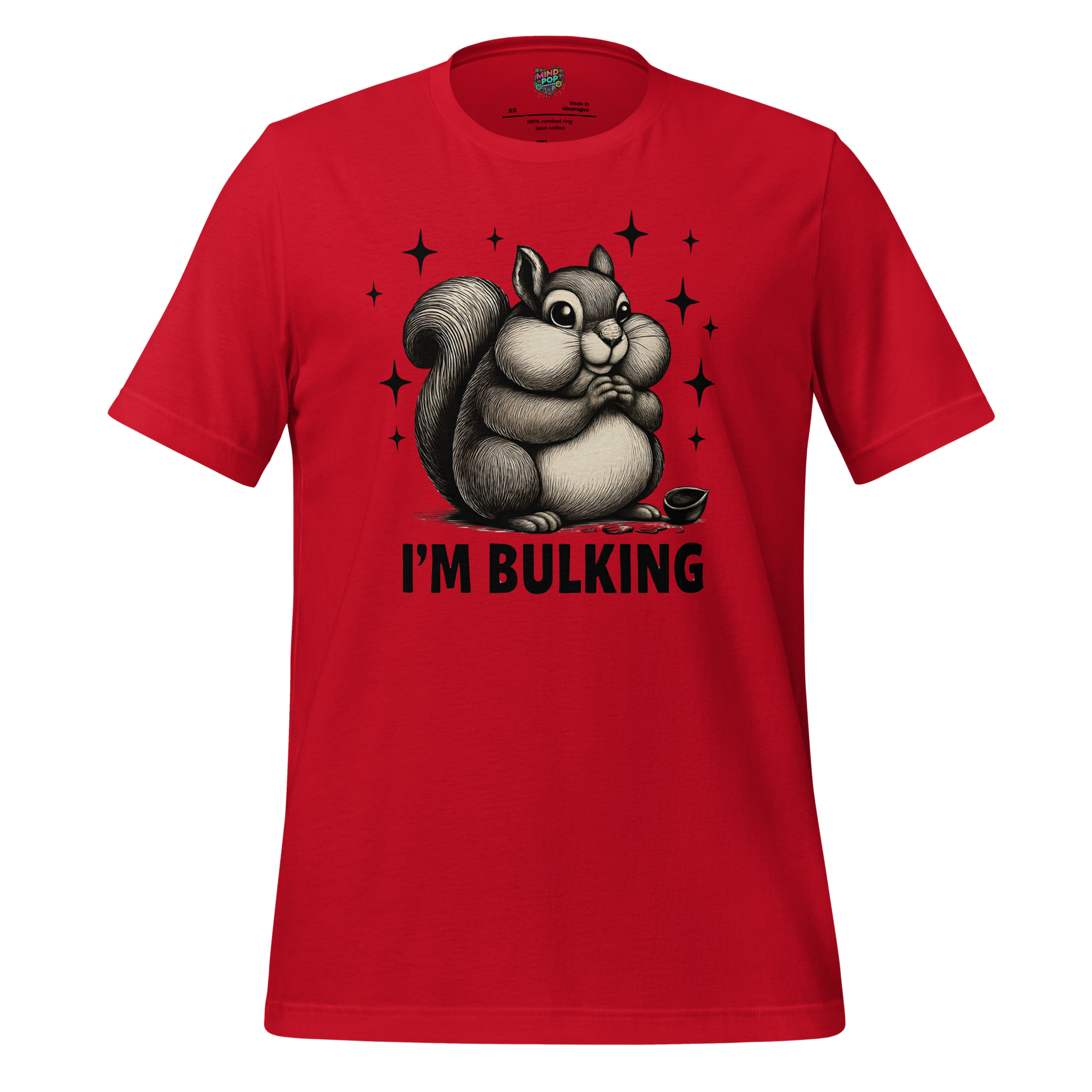Bulking Squirrel Shirt Red