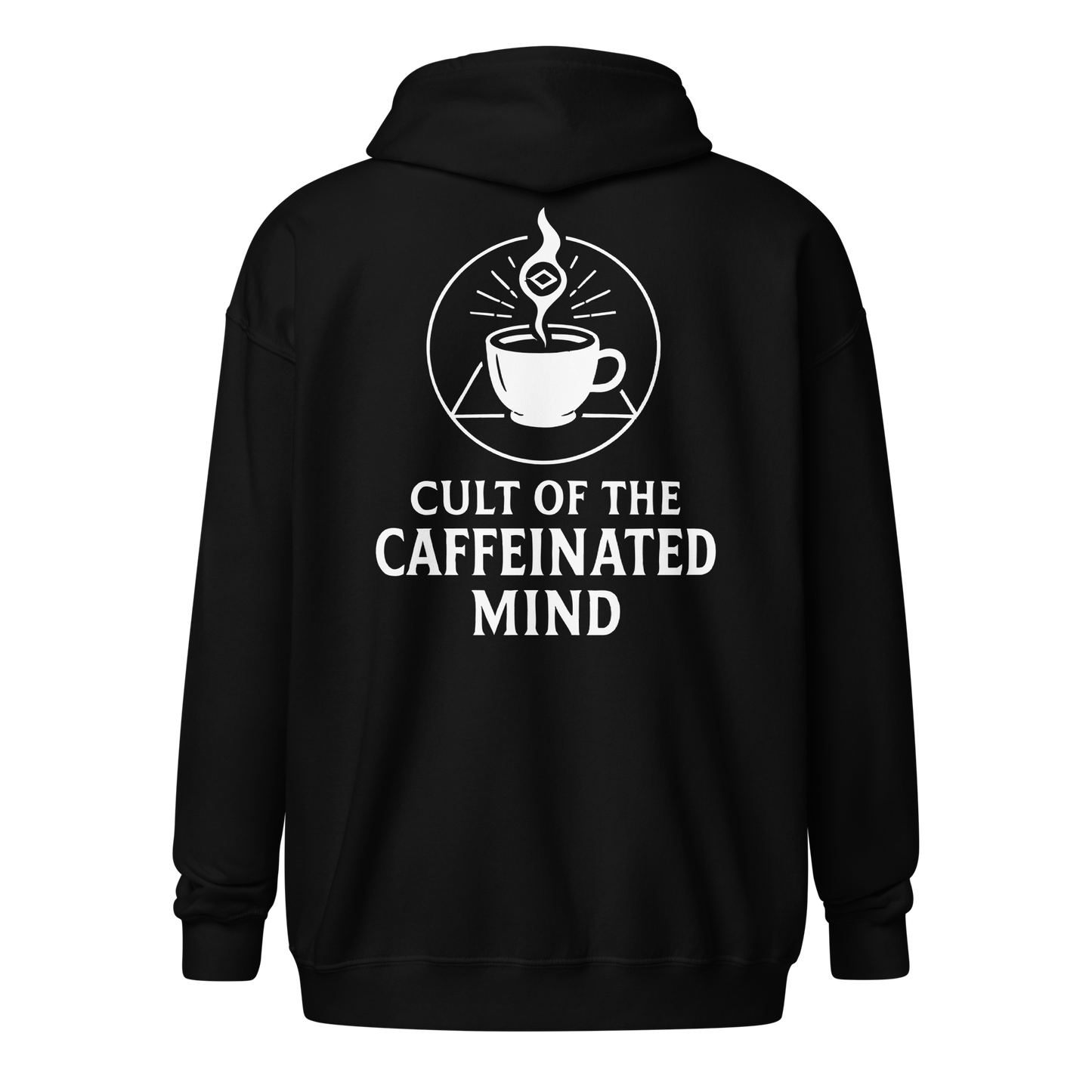 Caffeinated Mind Zip-Up Hoodie Jacket