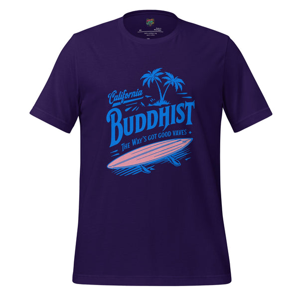 Cali Buddhist Surfing Zen Graphic Tee