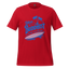 Cali Buddhist Surfing Zen Shirt Red