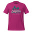 California Buddhist Surf Tee — Retro West Coast Vibe Berry