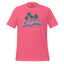 California Buddhist Surf Tee — Retro West Coast Vibe Charity Pink