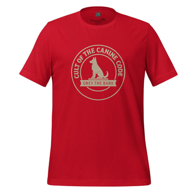 Canine Code Cult Shirt Red