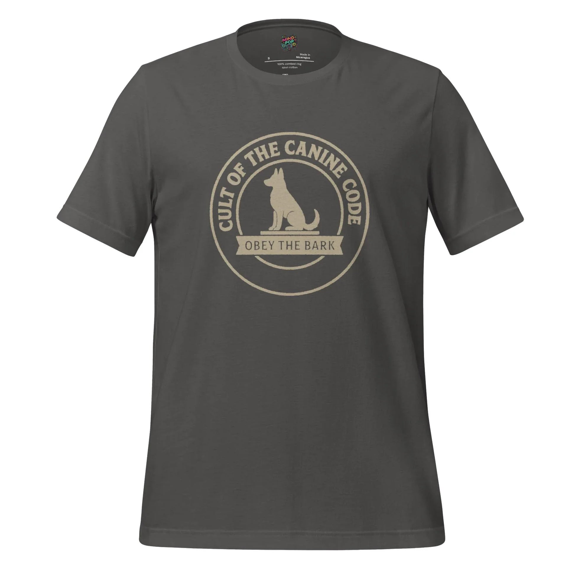 Canine Code Cult Shirt Asphalt