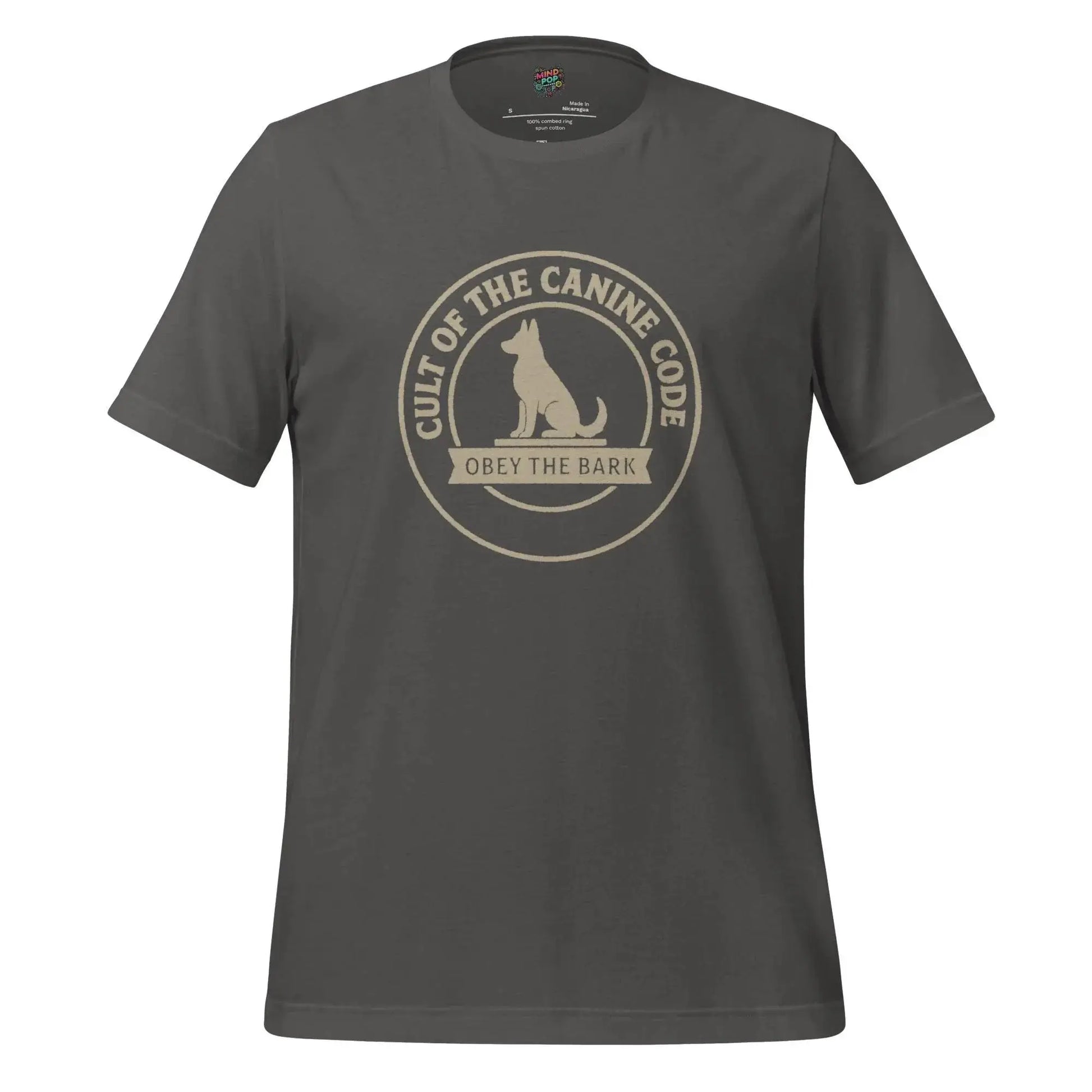 Canine Code Cult Shirt Asphalt