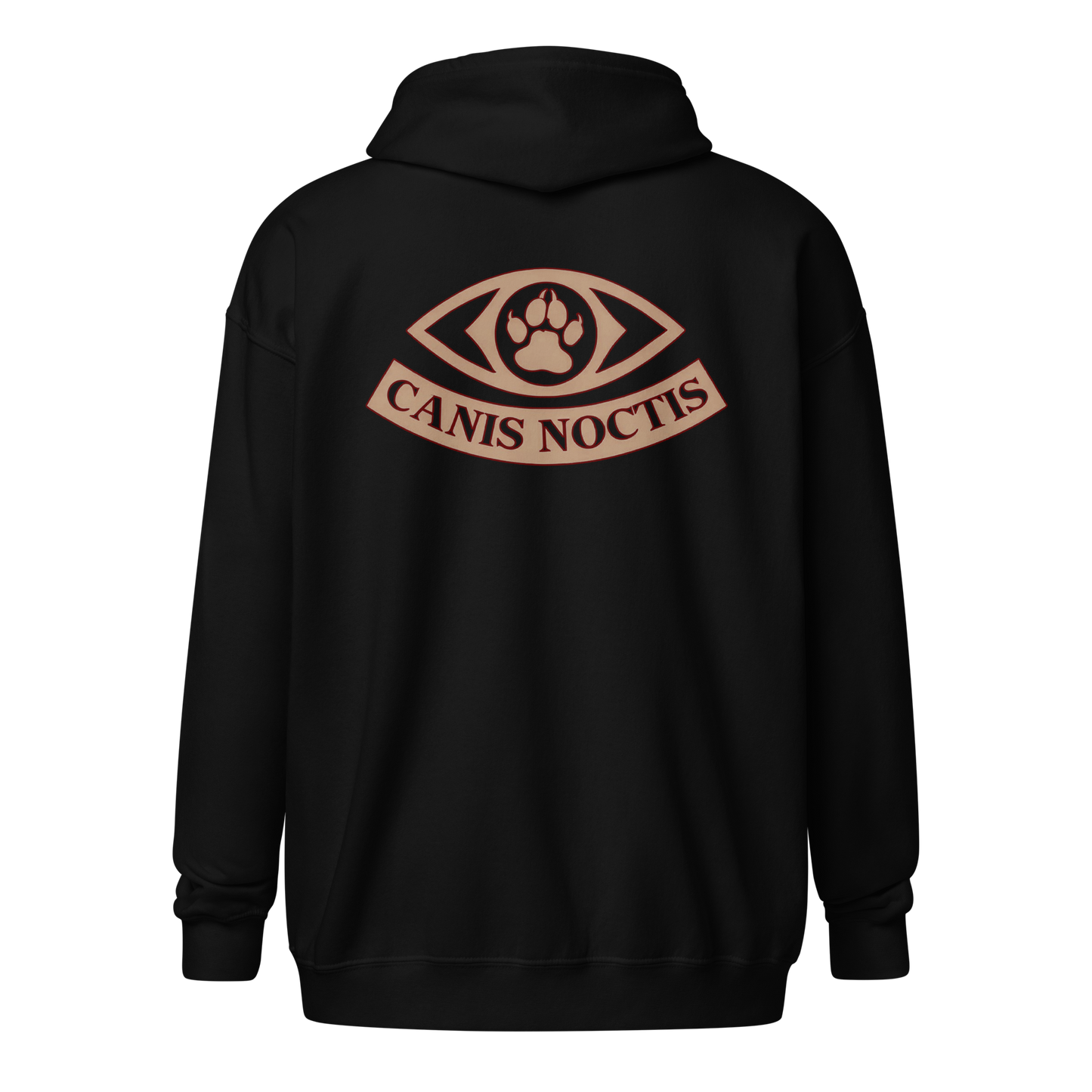 Canine Noctus Zip-Up Hoodie — Dark Academia Dog Cult