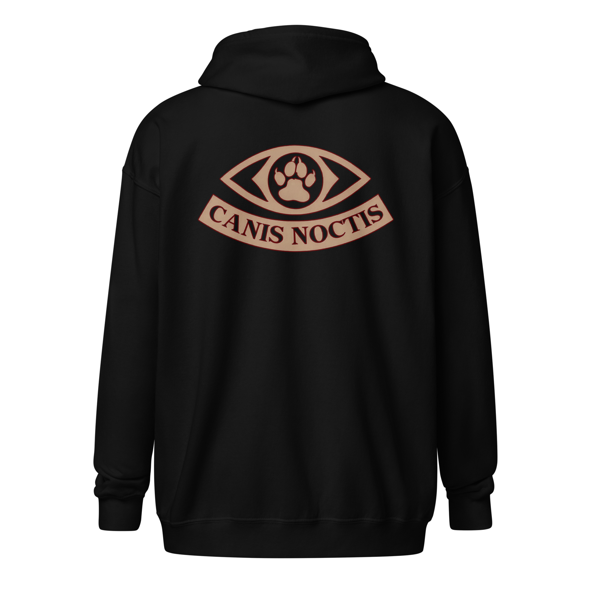 Canine Noctus Zip-Up Hoodie — Dark Academia Dog Cult