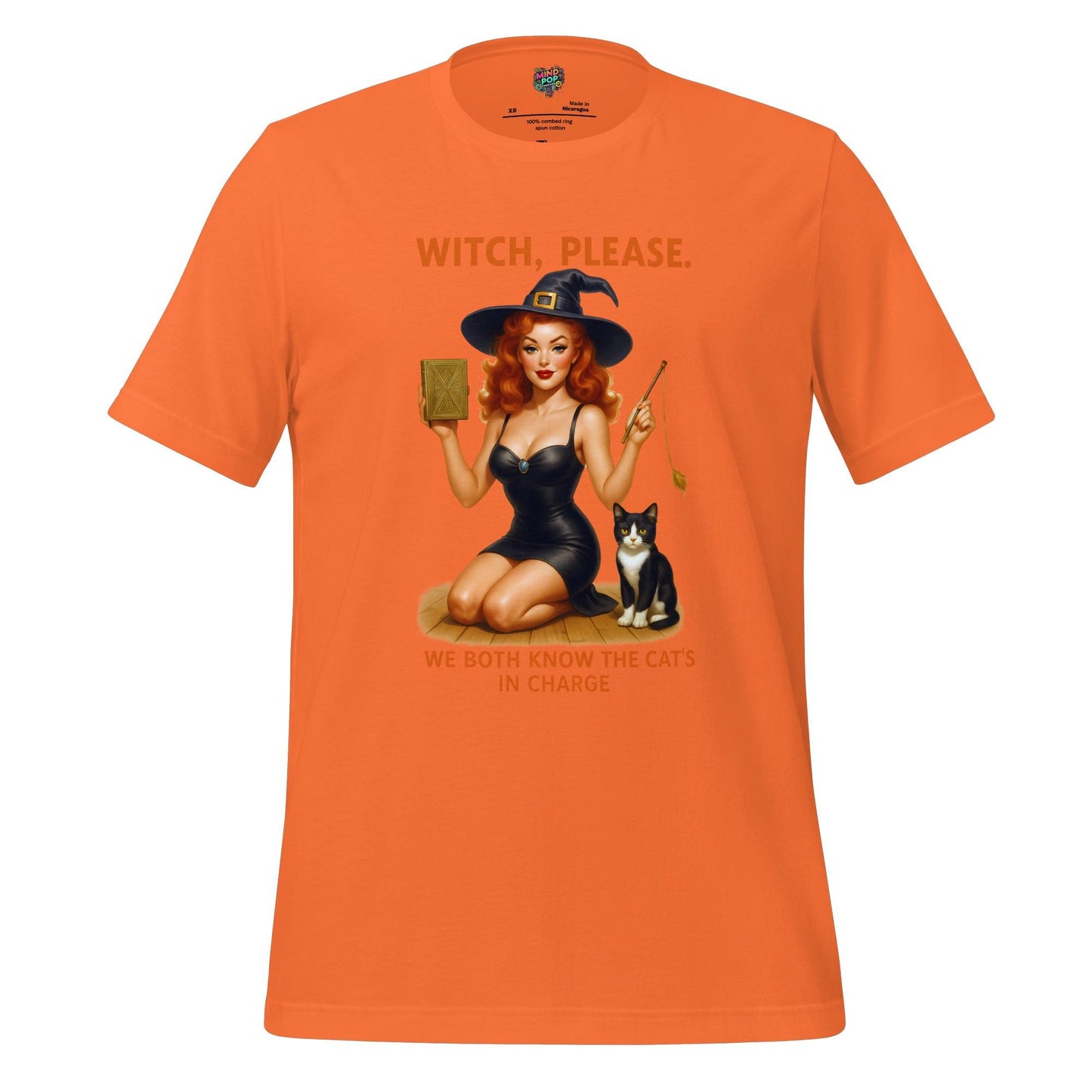 Cat in Charge Witchary Orange