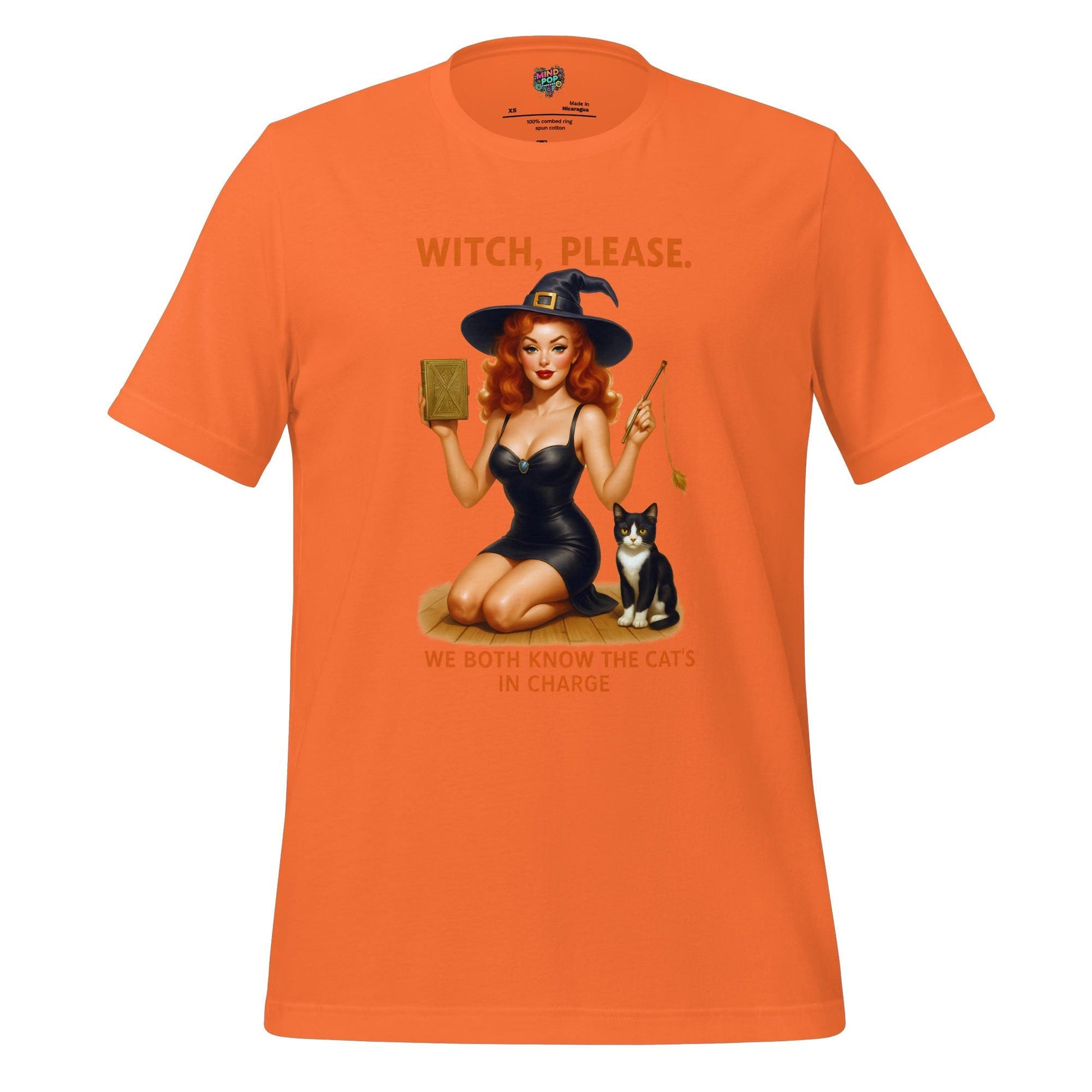 Cat in Charge Witchary Orange