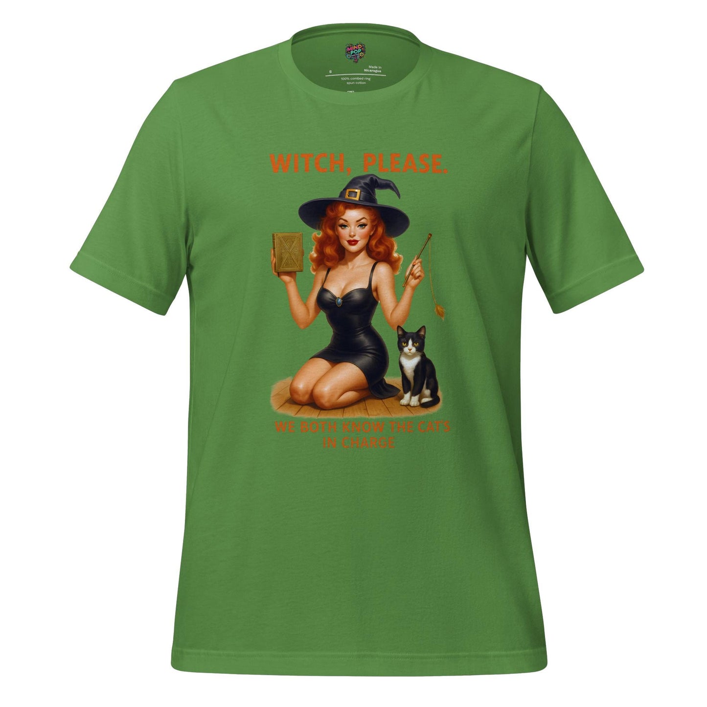 Cat in Charge Witchary Leaf