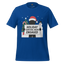 Christmas Stickman Survival Mode Shirt True Royal