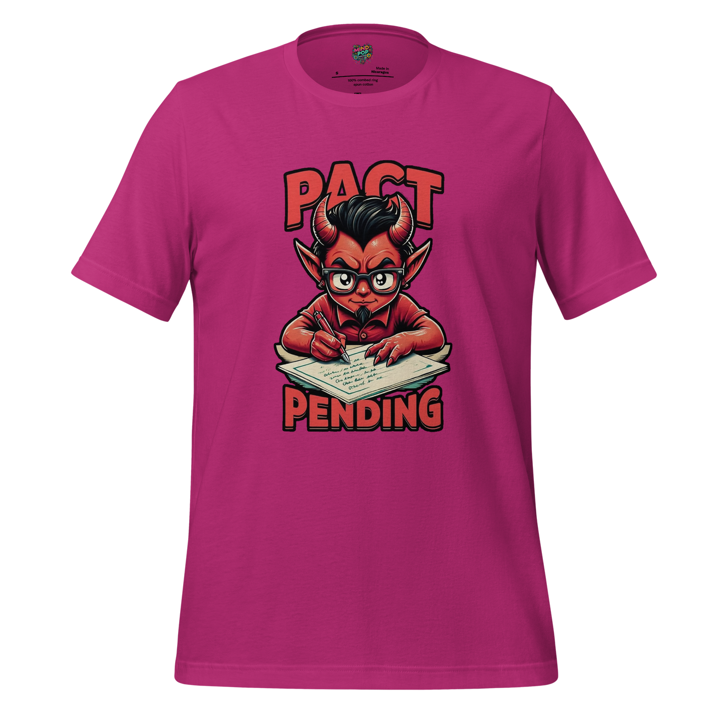 Contract Made, Pact Pending Shirt Berry