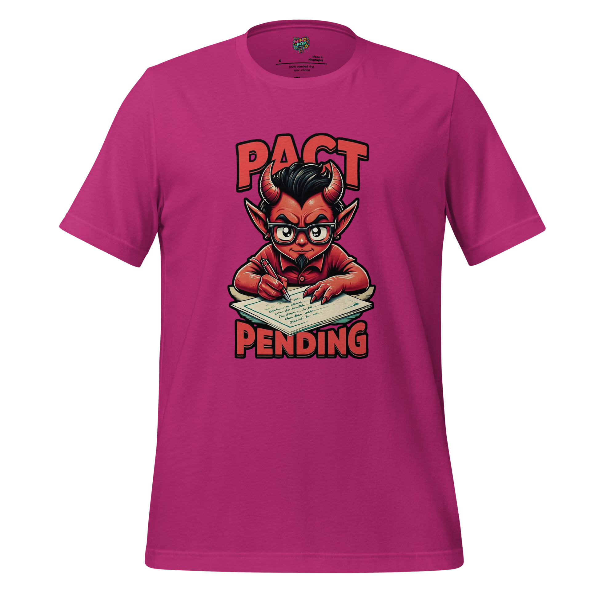 Contract Made, Pact Pending Shirt Berry