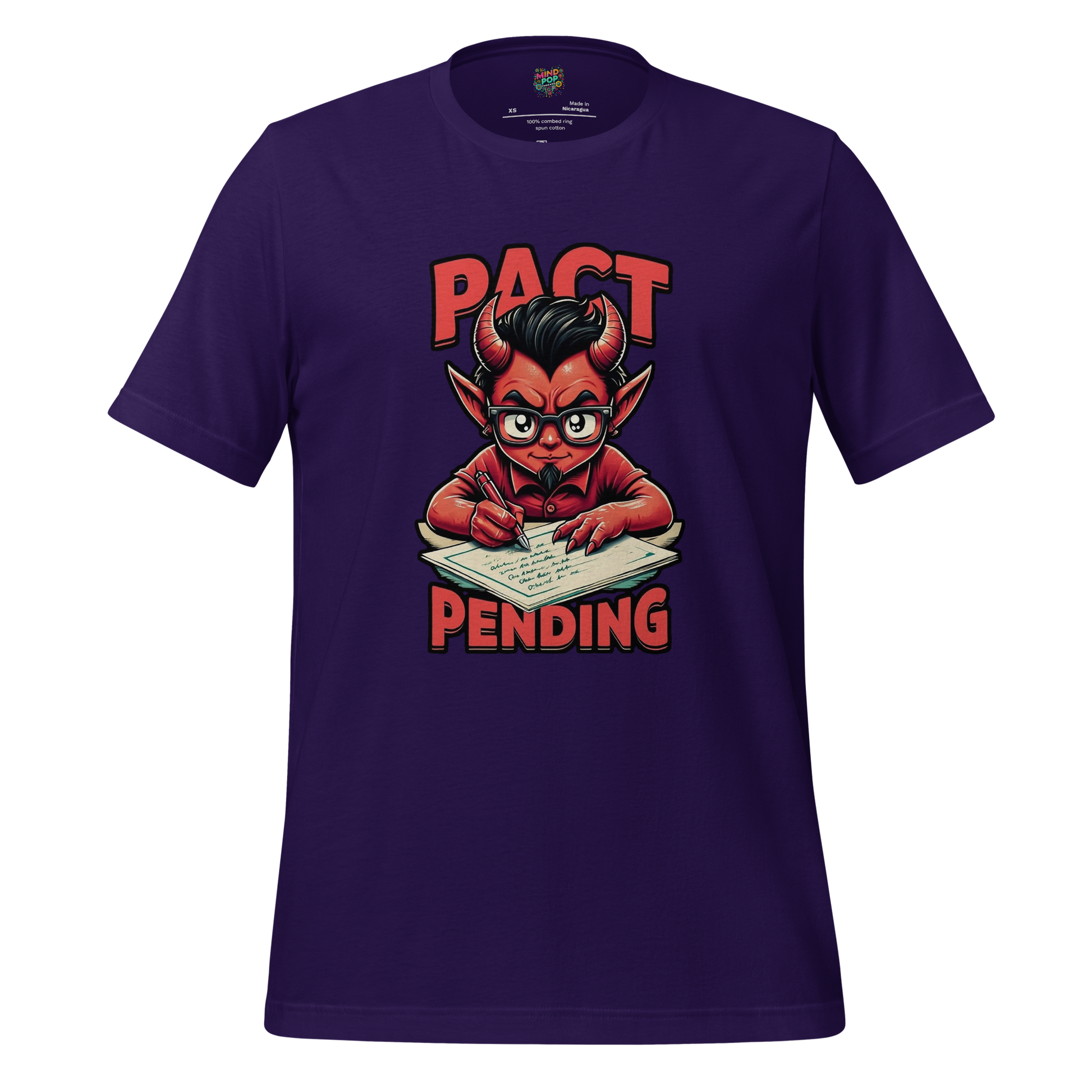 Contract Made, Pact Pending Shirt Team Purple