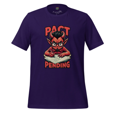 Contract Made, Pact Pending Shirt Team Purple