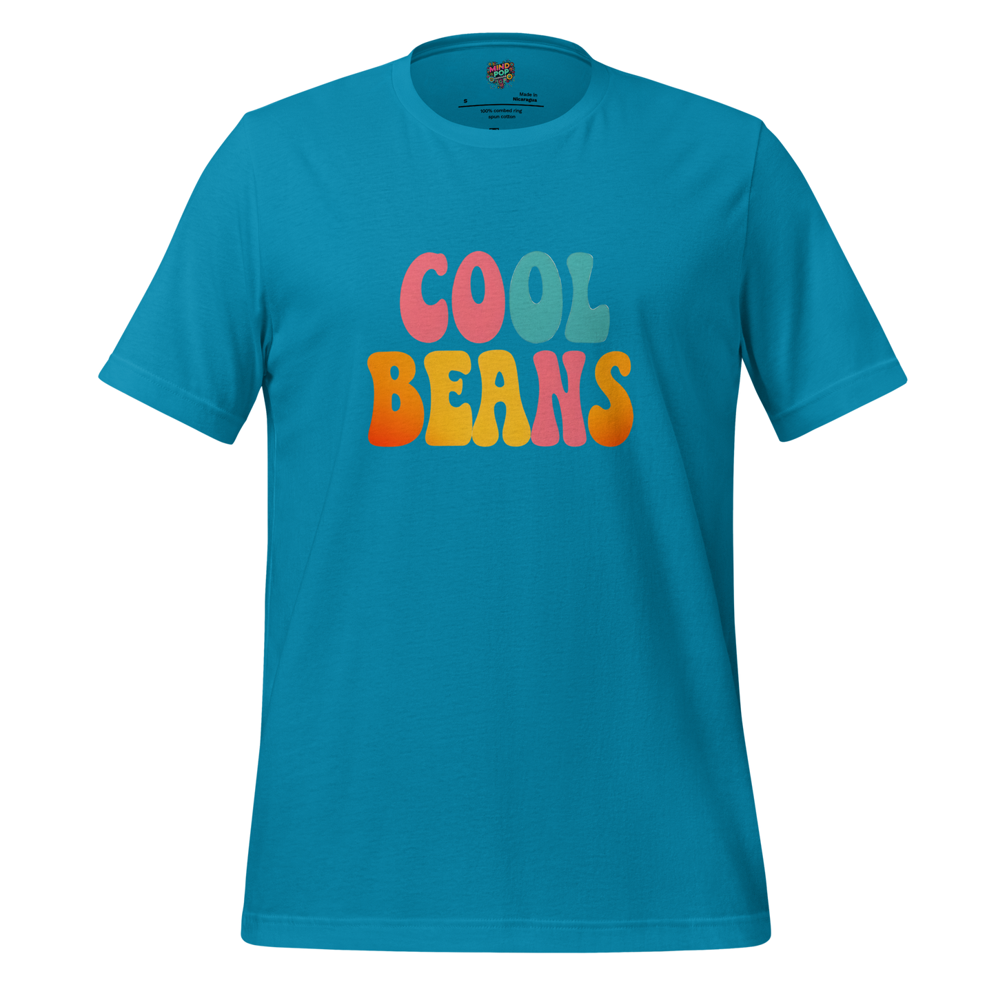 Cool Beans Shirt Aqua