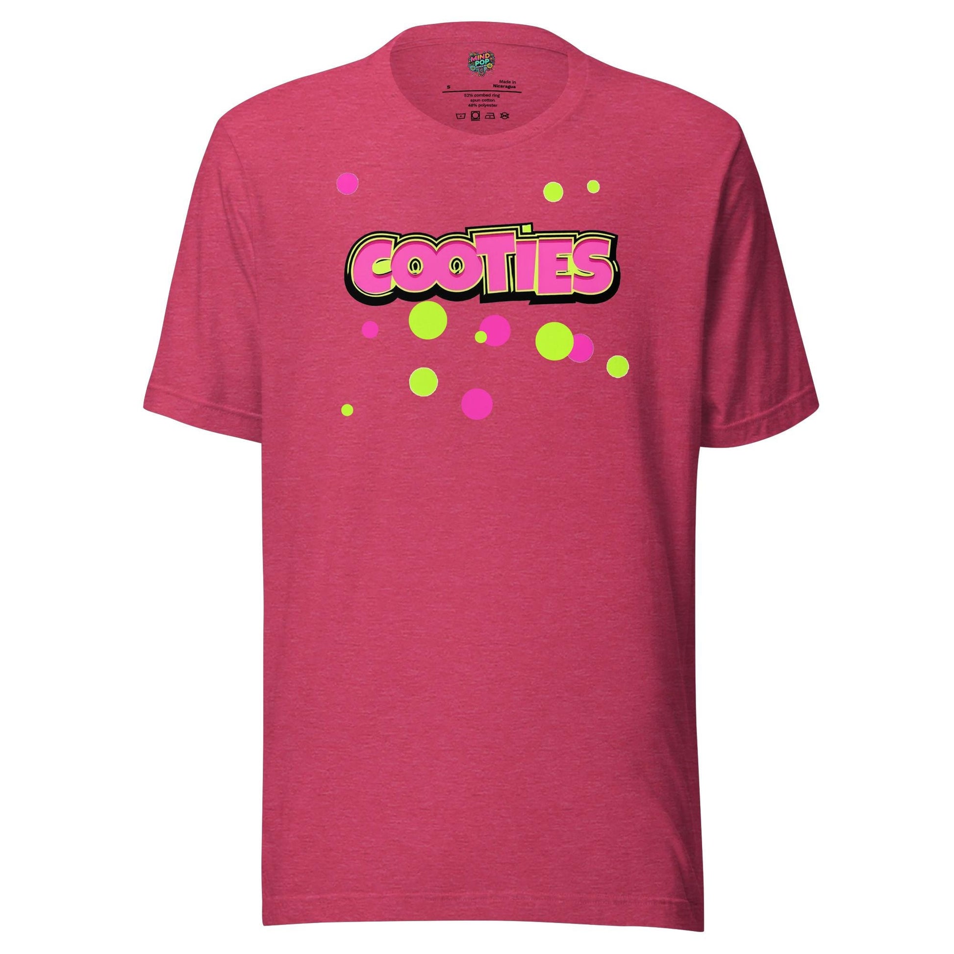 Cooties Shirt Heather Raspberry