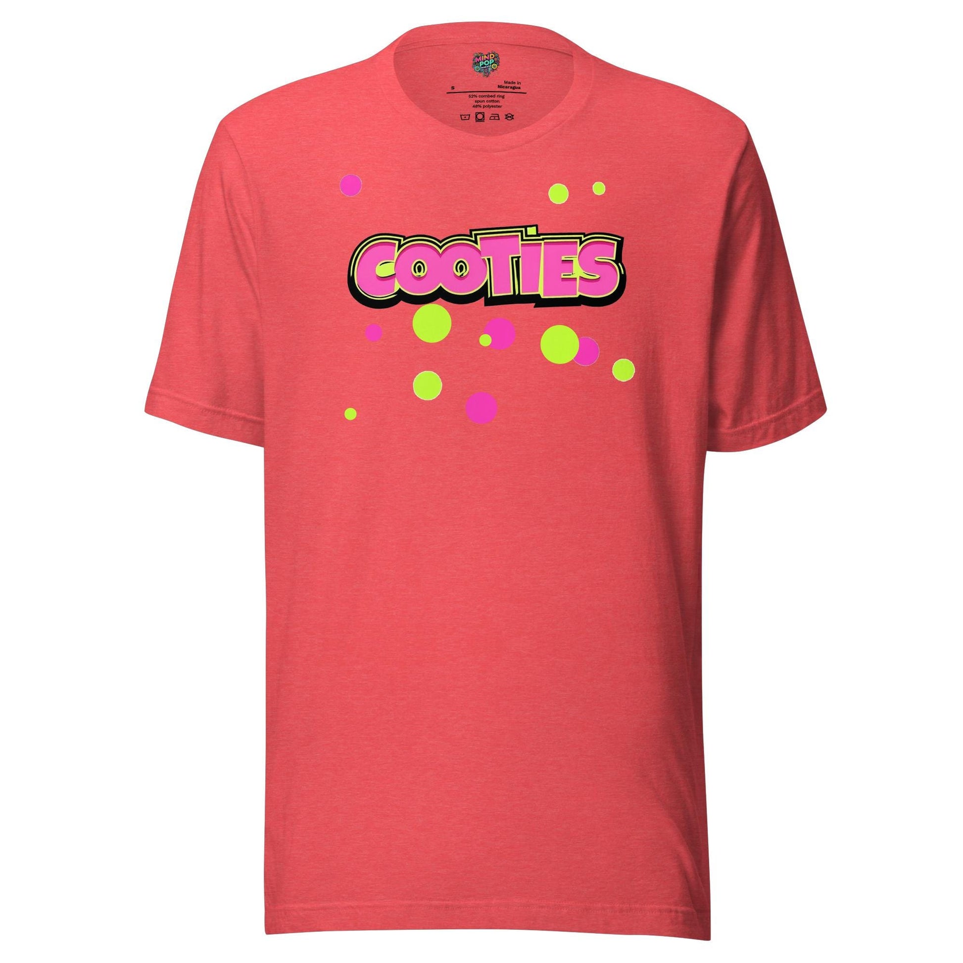 Cooties Shirt Heather Red