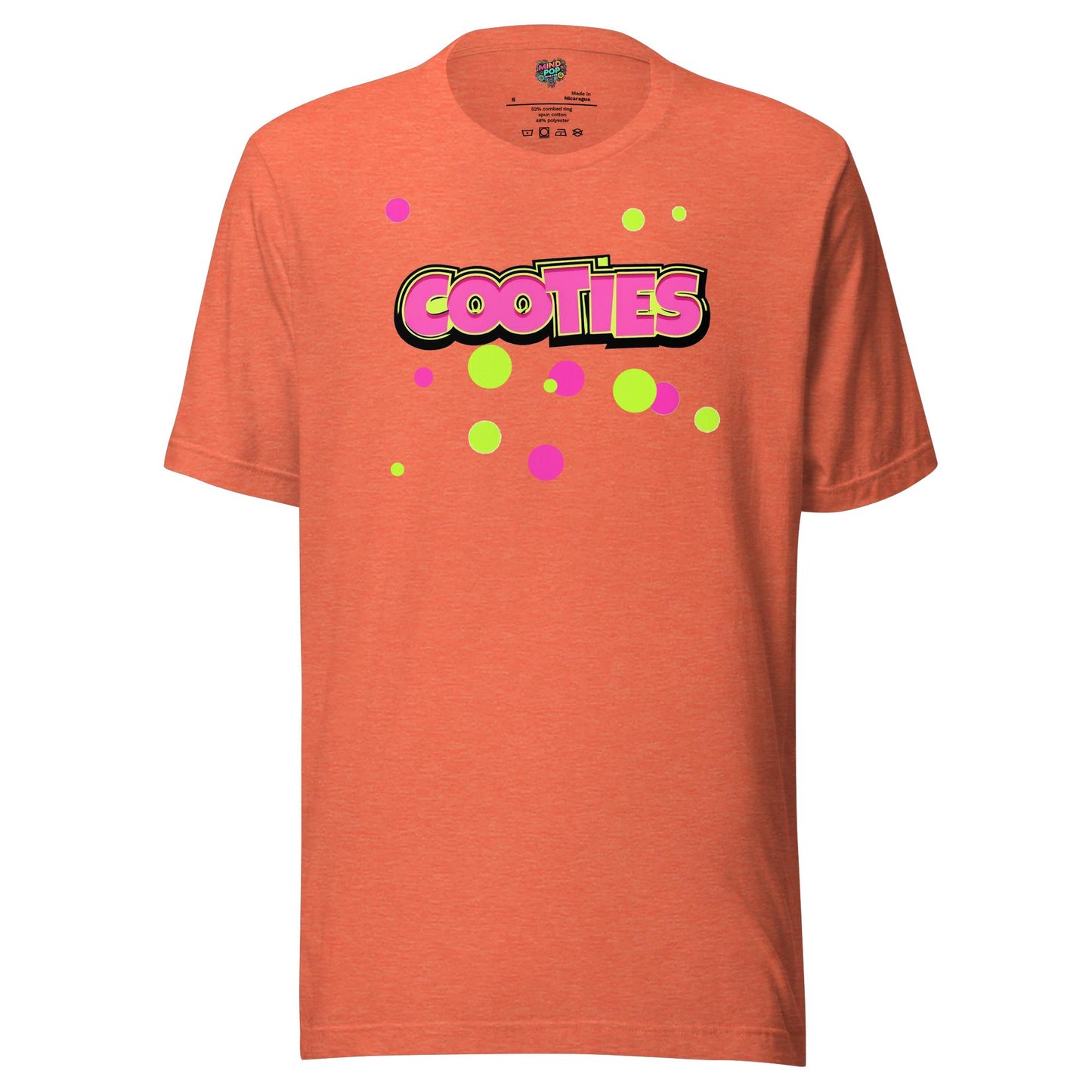 Cooties Shirt Heather Orange