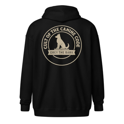 Cult of the Canine Code Zip up Hoodie Jacket