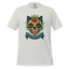 Day of the Dead Cat Shirt Silver