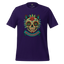 Day of the Dead Cat Shirt Team Purple