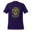 Day of the Dead Cat Shirt Team Purple