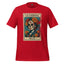 Day of the Dead Vintage Mexican La Catrina Lotería Shirt Red