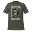 Day of the Dead Vintage Mexican La Catrina Lotería Shirt Asphalt