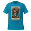Day of the Dead Vintage Mexican La Catrina Lotería Shirt Aqua