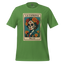 Day of the Dead Vintage Mexican La Catrina Lotería Shirt Leaf