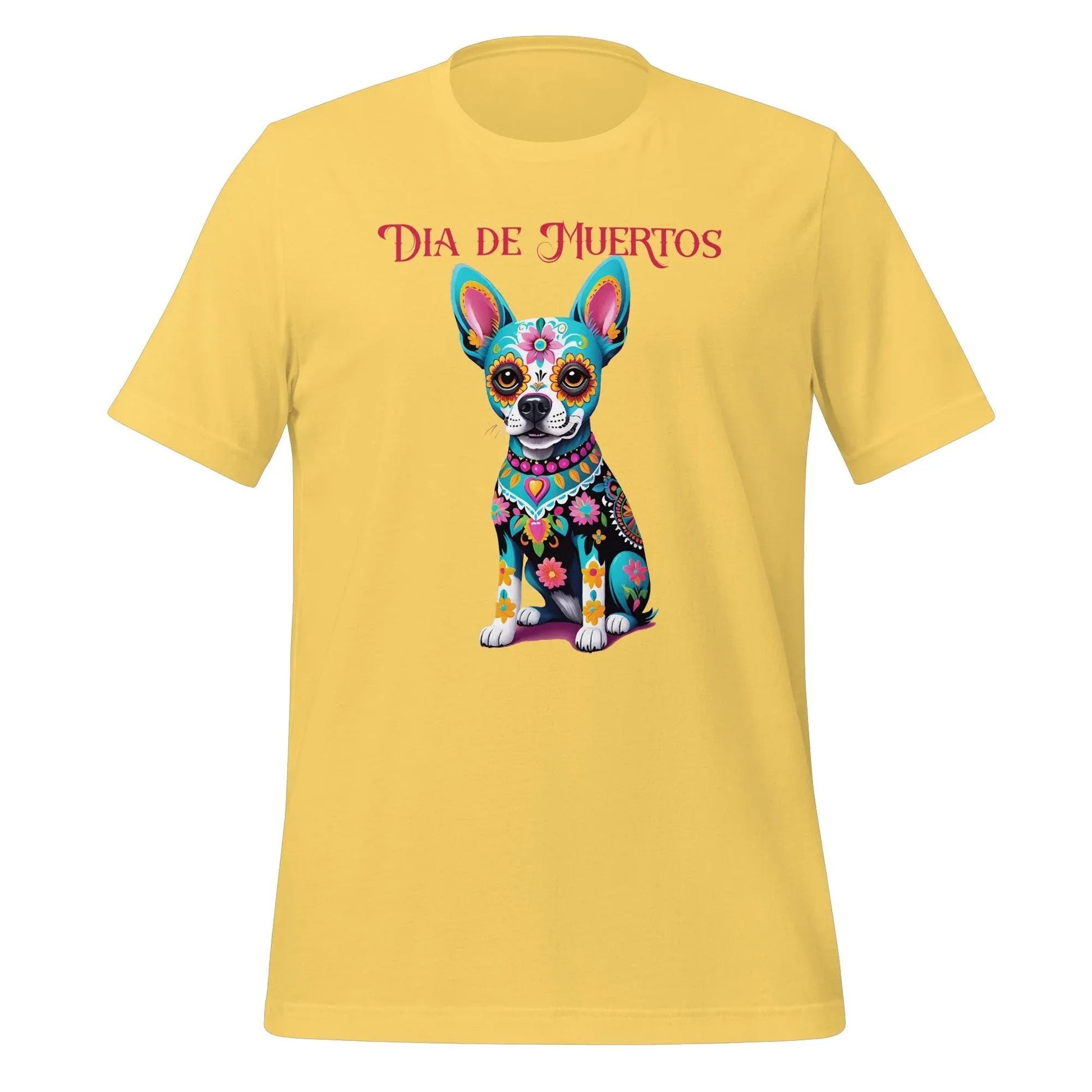 Dia de los Muertos Dog Shirt: Sugar Skull Graphic Tee 5XL