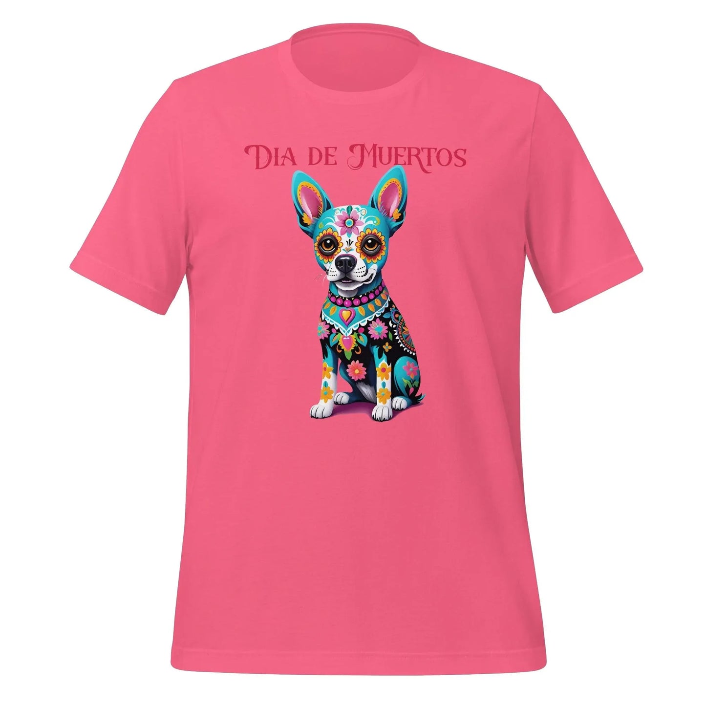 Dia de los Muertos Dog Shirt: Sugar Skull Graphic Tee