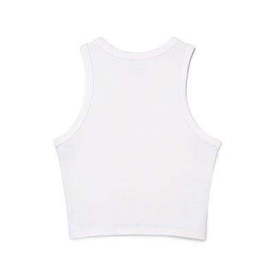 Do Not Rush My Calm Yoga & Pilates fitted Micro-rib Racer tank