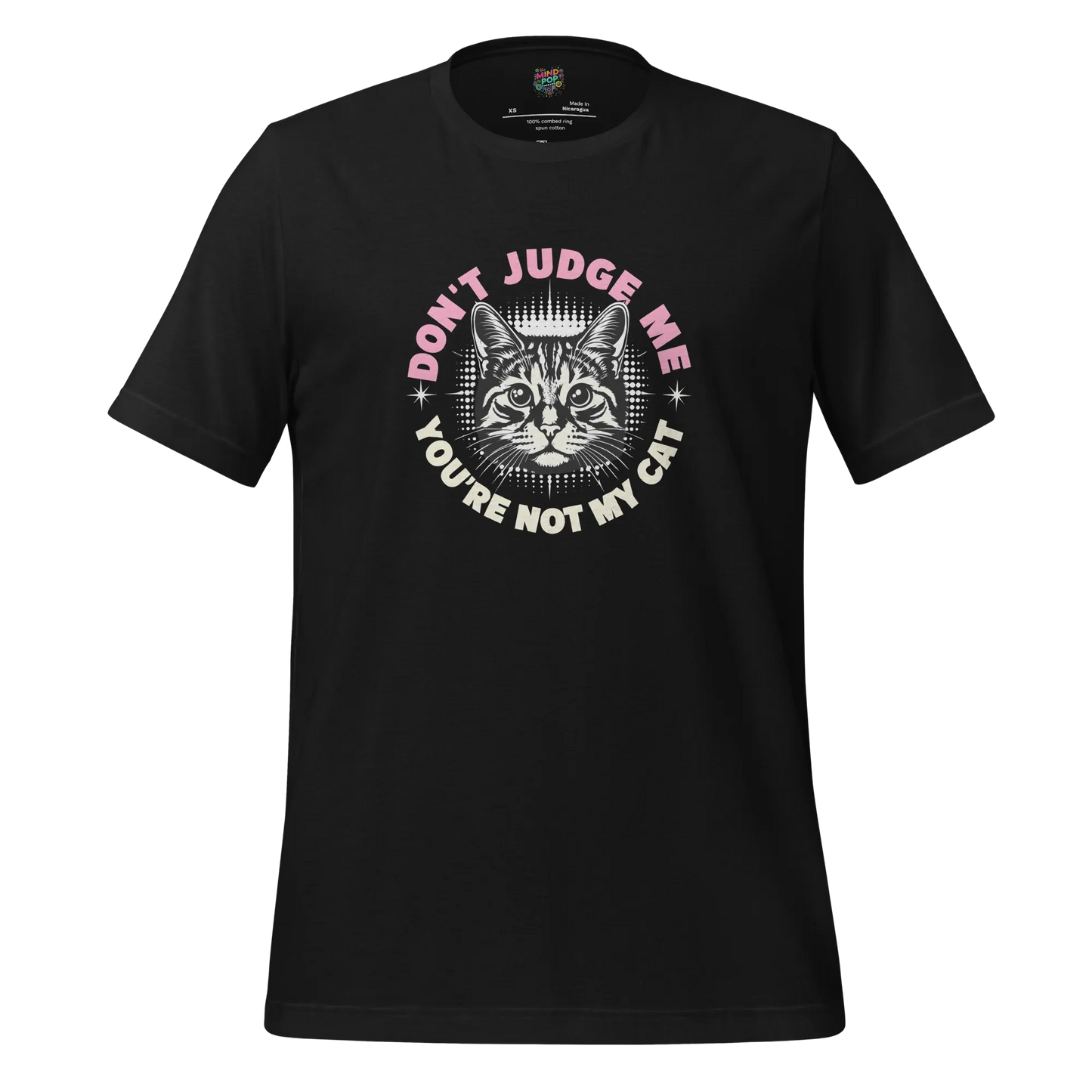 Don't Judge Me Shirt Vintage Black