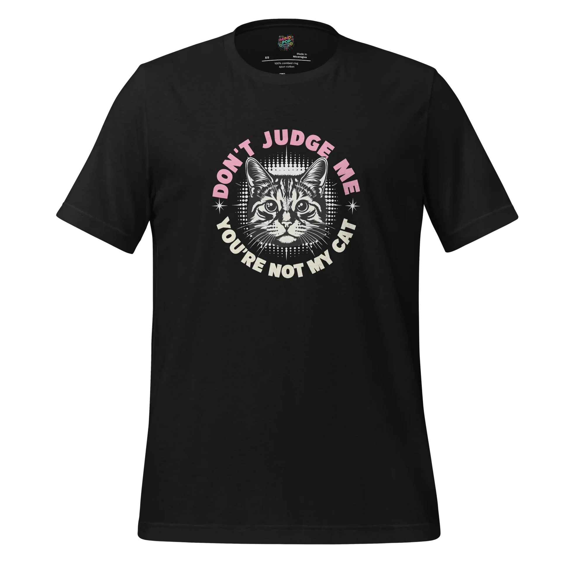 Don't Judge Me Shirt Vintage Black