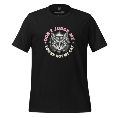 Don't Judge Me Shirt Vintage Black