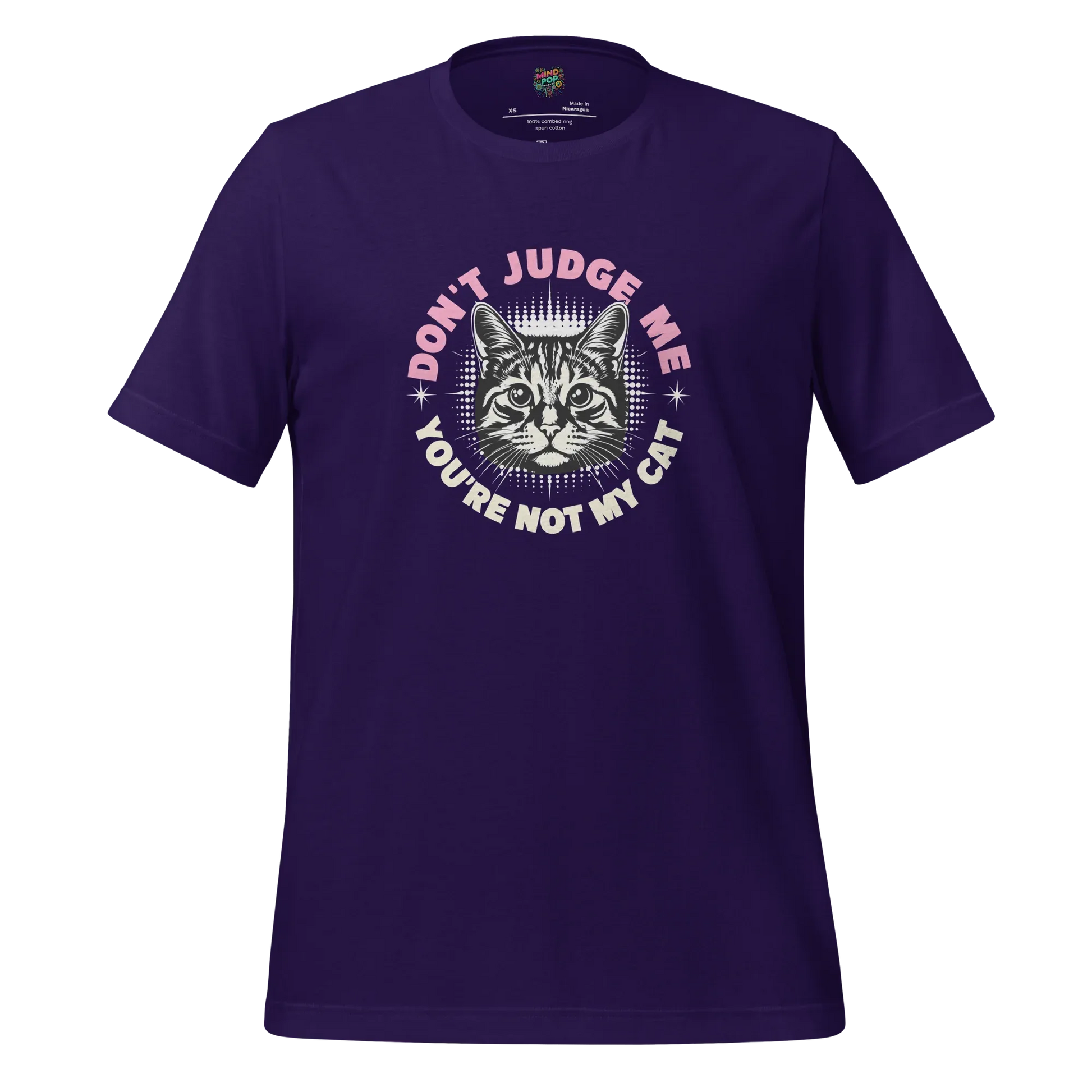 Don't Judge Me Shirt Team Purple
