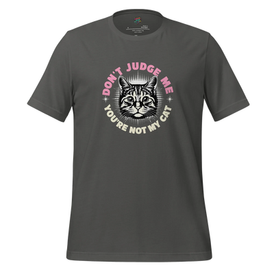 Don't Judge Me Shirt Asphalt