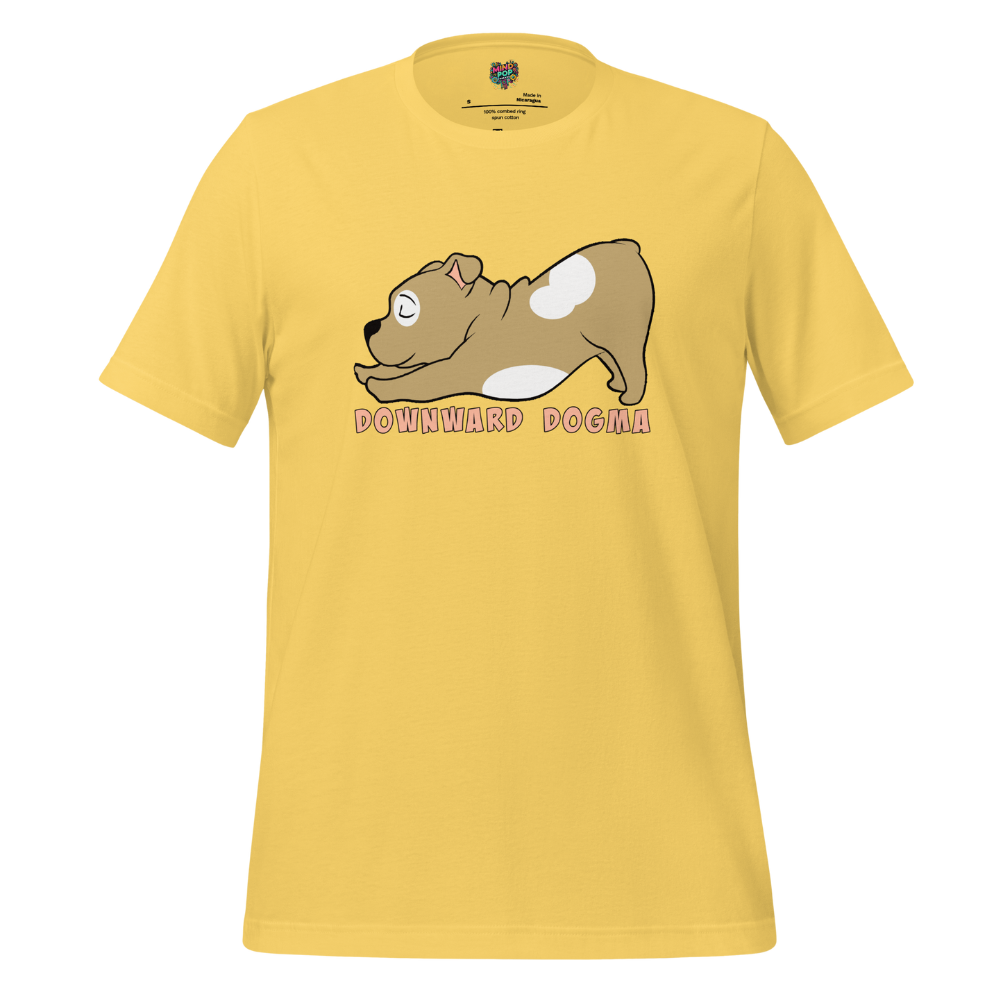 Downward Dogma Shirt Yellow
