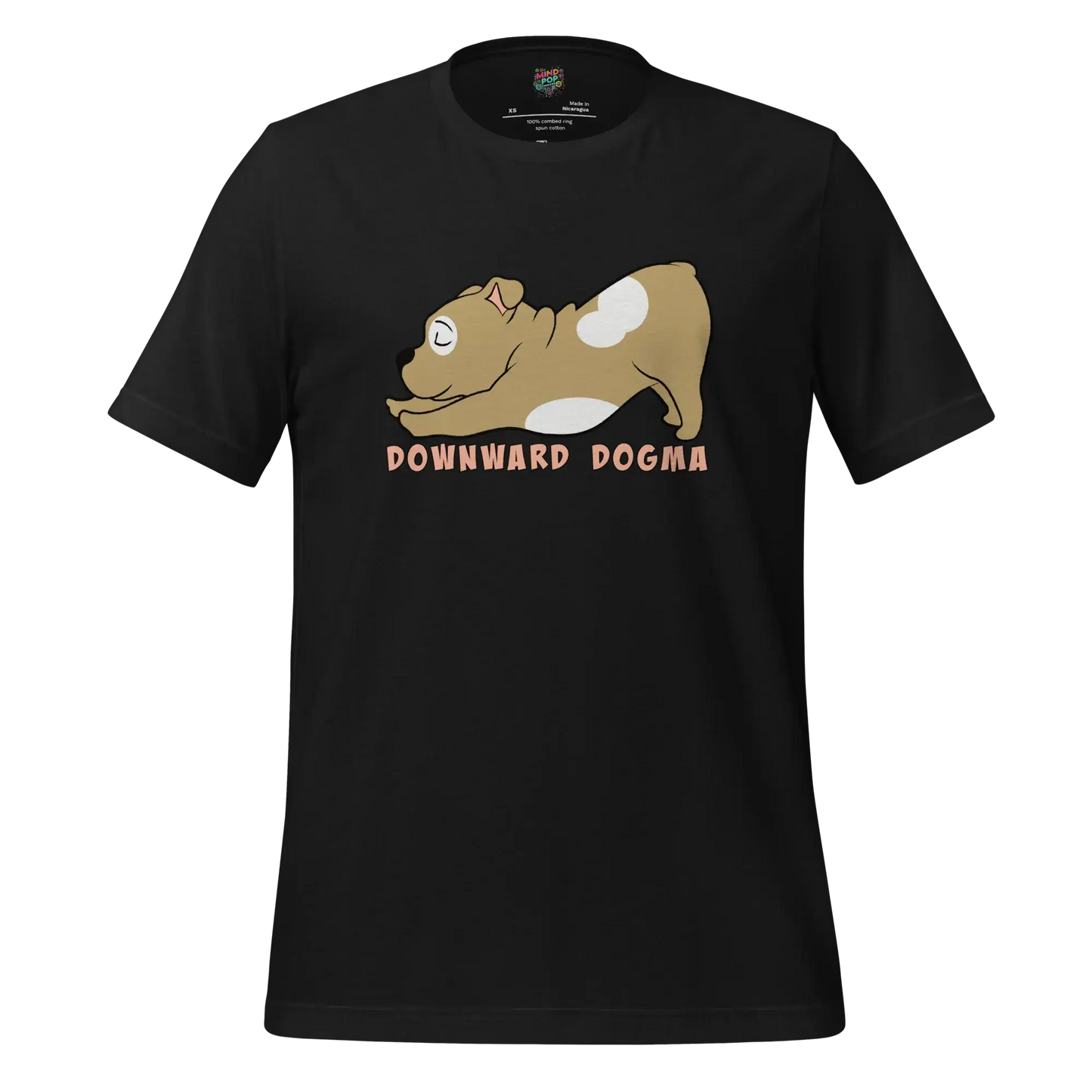 Downward Dogma Shirt Vintage Black