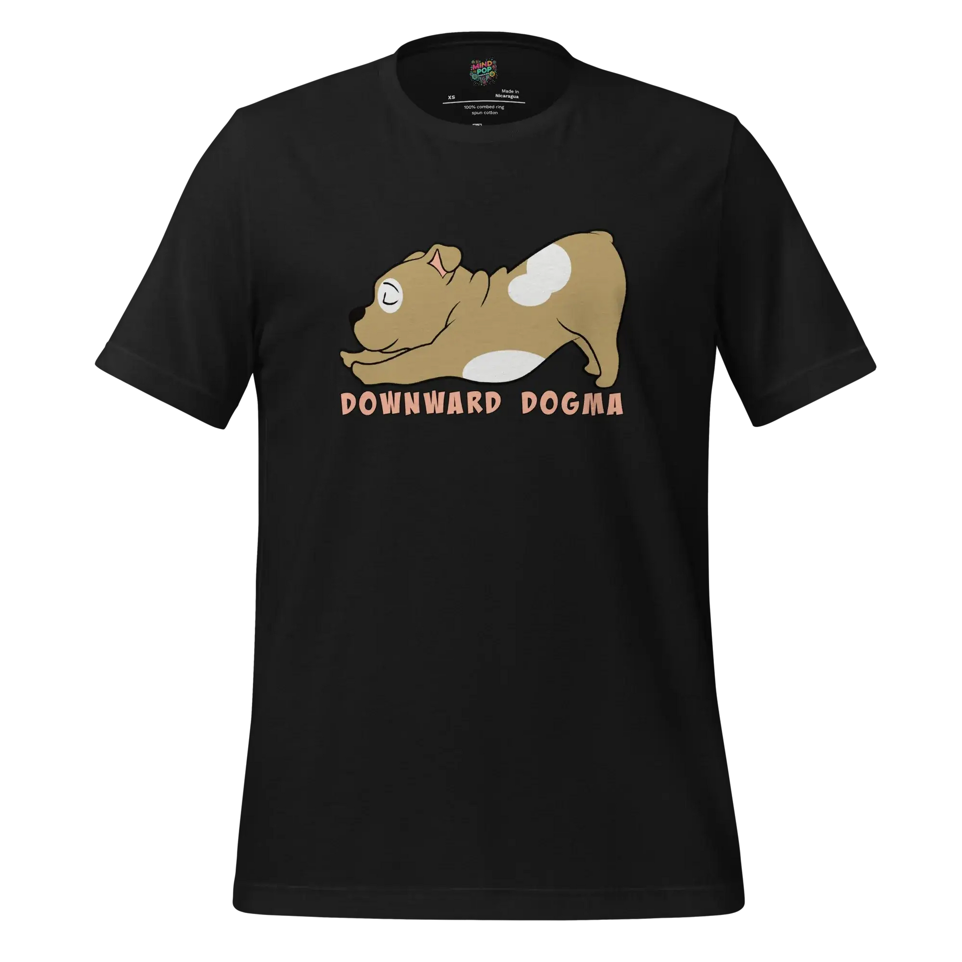 Downward Dogma Shirt Vintage Black