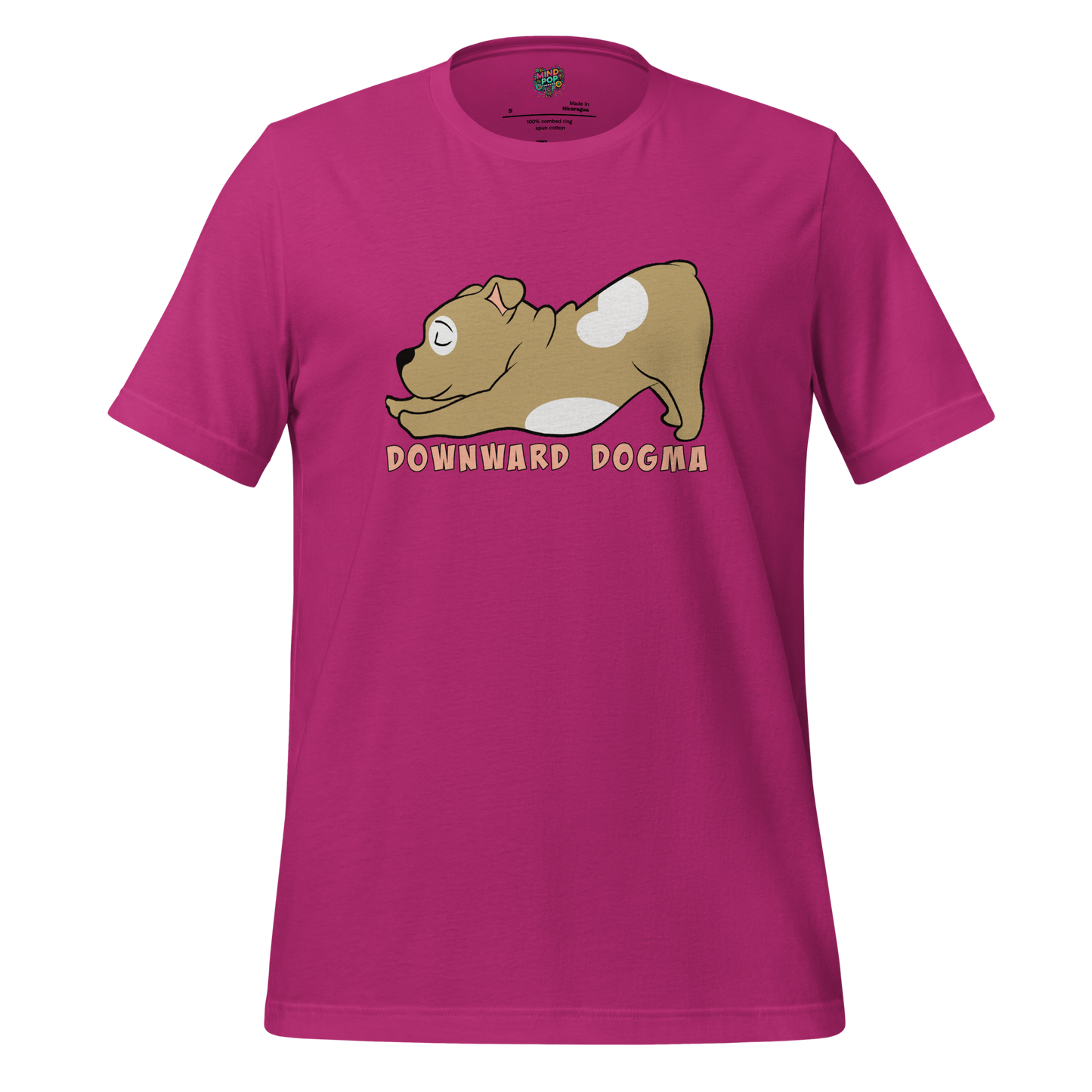 Downward Dogma Shirt Berry