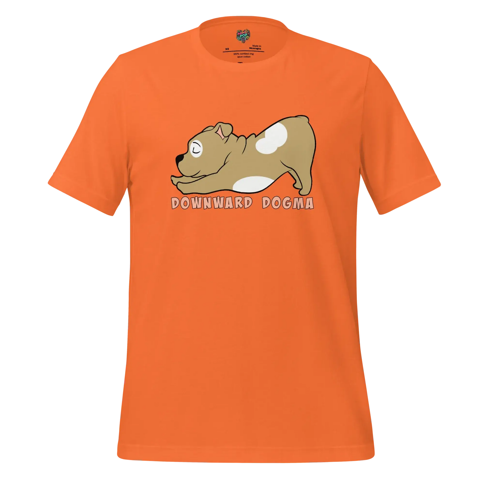 Downward Dogma Shirt Orange