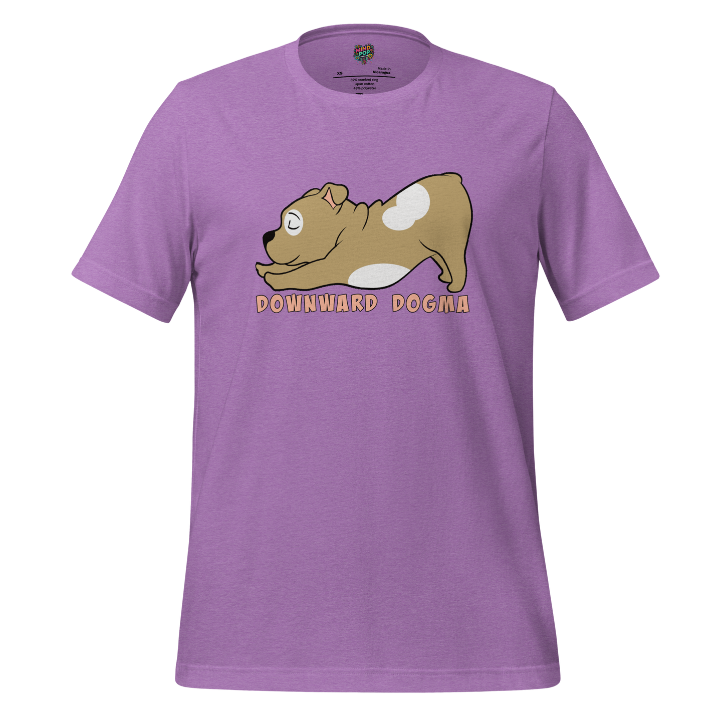 Downward Dogma Shirt Heather Team Purple