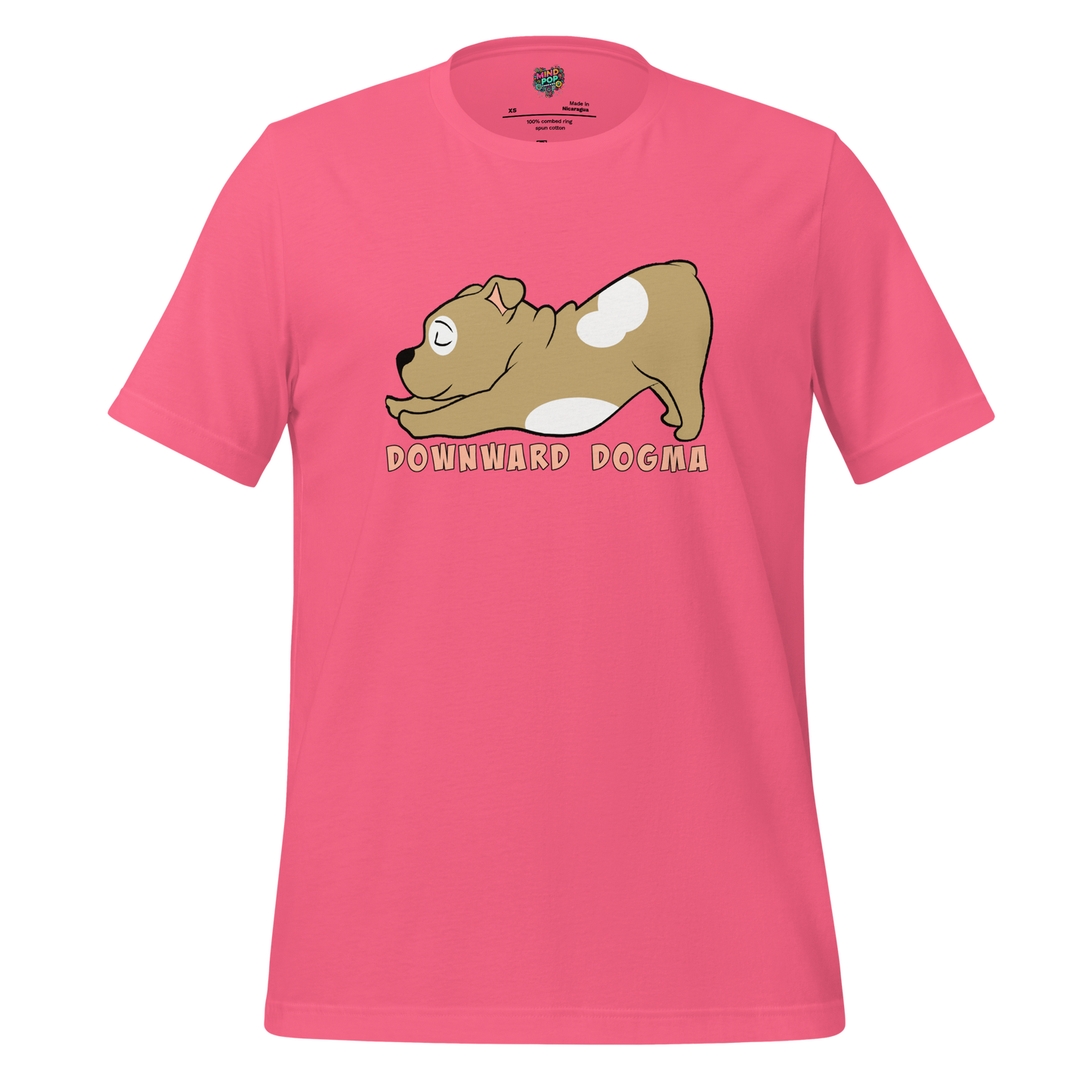 Downward Dogma Shirt Charity Pink