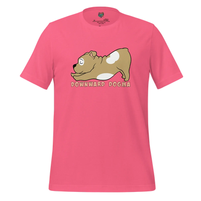 Downward Dogma Shirt Charity Pink