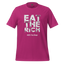 EAT THE RICH - 100% Free Range Shirt Berry