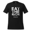 Eat The Rich Graphic Tee — Anti-Capitalist Satire Vintage Black