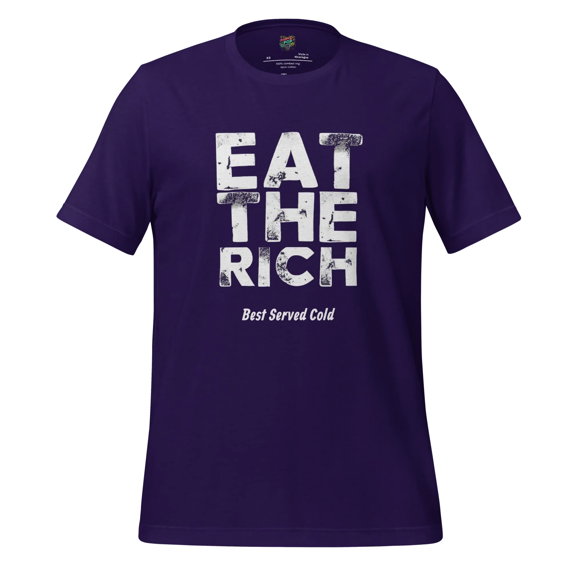 Eat The Rich Tee — Best Served Cold Graphic Team Purple